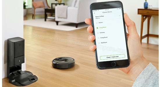 IROBOT Roomba i7+ i7558 (i755840), fiche technique, prix et avis IROBOT Roomba i7+ i7558 (i755840), fiche technique, prix et avis