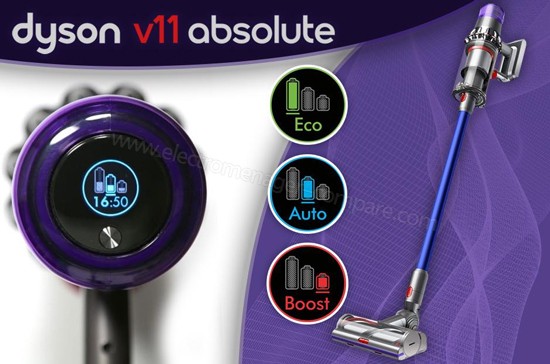 Ecran LCD du Dyson V11 Absolute