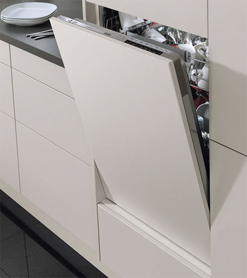 Comment poser un lave-vaisselle encastrable de marque ELECTROLUX et FAURE  avec une façade intégrale ?