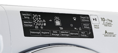 Bandeau de commandes