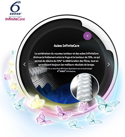 Whirlpool 6 eme Sens Infinite Care