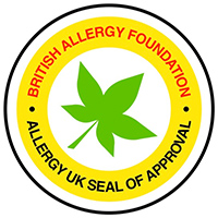 Illustration du sceau Allergy UK
