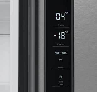 Visuel repr�sentant l'�cran DirectTouch d'un r�frig�rateur Bosch