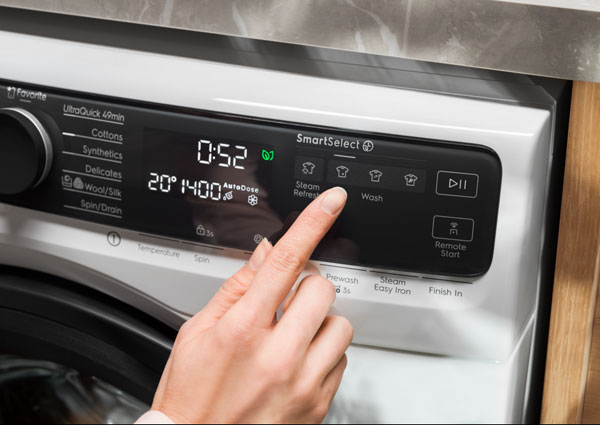 Visuel repr�sentant un lave-linge Electrolux avec SmartSelect