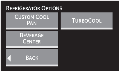 TurboCool menu