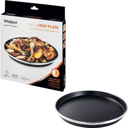 Visuel repr�sentant un plat crisp pouvant �tre utilis� avec les fours micro-ondes