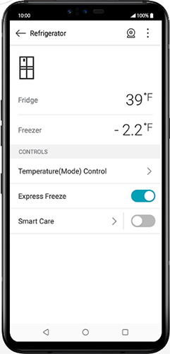 Application mobile r�frig�rateur