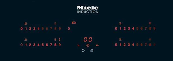 Tables de cuisson commandes