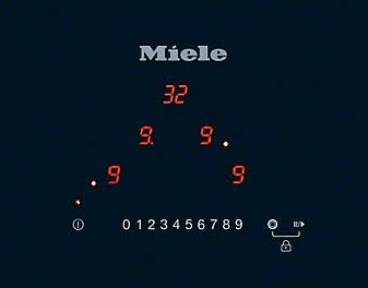 Tables de cuisson commandes