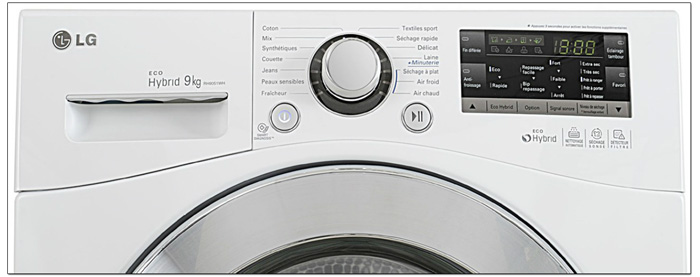 Lave-linge s�chant Eco-Hybrid