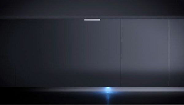 Visuel repr�sentant la fonction Beam on floor des lave-vaisselles Teka