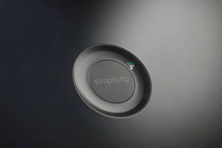 Visuel repr�sentant le panneau de commandes SimplicityControl d'un r�frig�rateur Gorenje