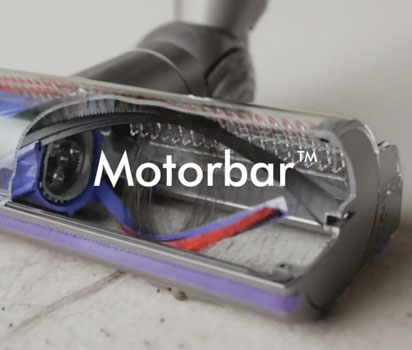 Visuel pr�sentant la brosse Dyson Motorbar