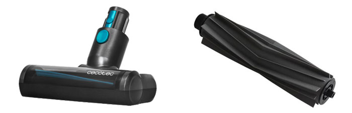 Brosses pour aspirateur balai (� gauche) et robot (� droite)