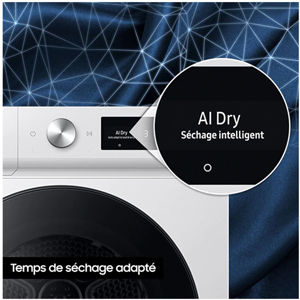 Illustration de la fonction AI Dry de Samsung