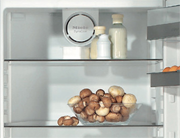 Clayettes GlassLine d'un r�frig�rateur Miele