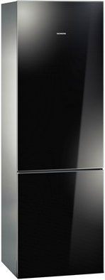 Illustration de la porte glassLine �quipant certains r�fig�rateurs combin�s Siemens