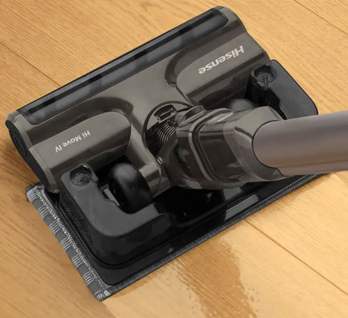 Visuel repr�sentant la brosse Aqua d'un aspirateur Hisense