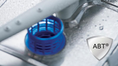 Visuel reprsentant le filtre d'un lave vaisselle Haier avec traitement anti-bactrien