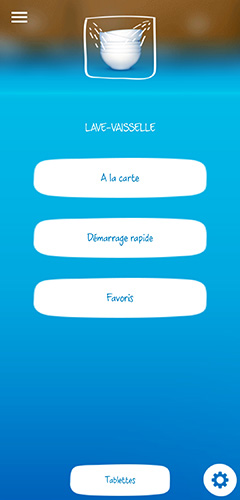 Ecran principal Wi-Fi