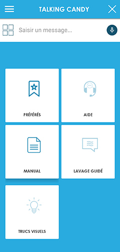 Menu aide Rapido
