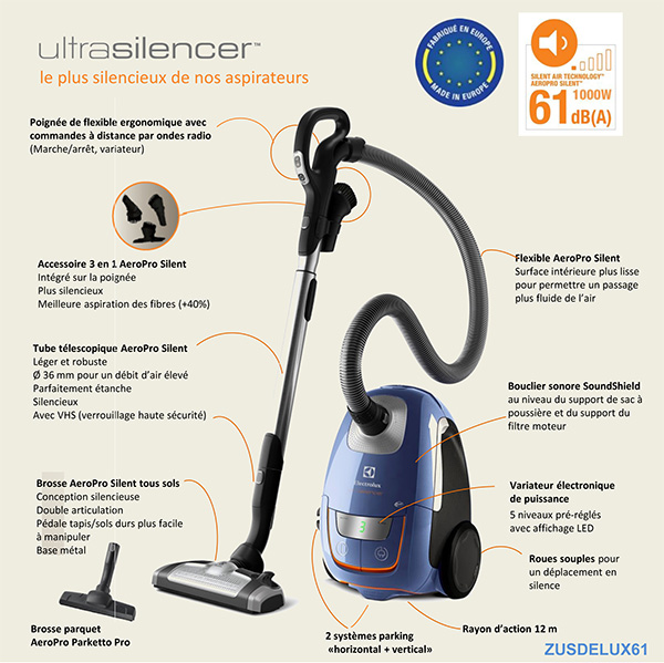 Aspirateur AeroPro Silent