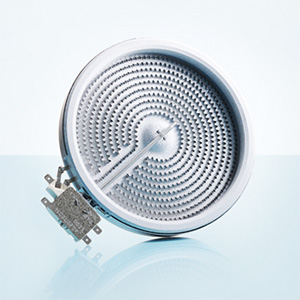 Illustration d'un foyer radiant hilight