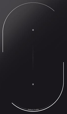 Zone de cuisson combin�e extensible Twin Power