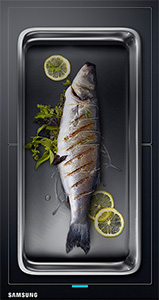 Table de cuisson Samsung avec zone Wide Flex