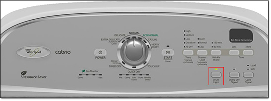 Whirlpool Drum Light