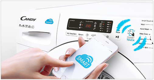 Illustration du capteur NFC d�ploy� aux �quipements Candy Smart Touch