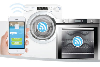 Visuel repr�sentant des appareils �lectrom�nagers Smart Fi