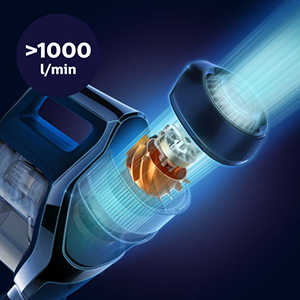 Visuel du moteur PowerBlade pr�sent dans certains aspirateurs Philips