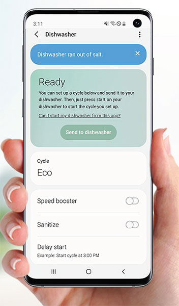 Lave-vaisselle SmartThings