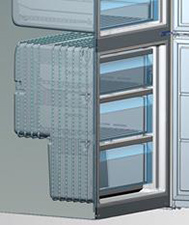 Illustration de la technologie Sharp Nanofrost