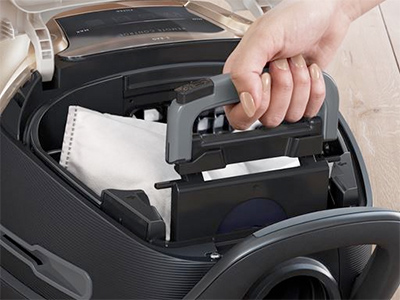 Visuel repr�sentant le dispositif CleanLift Handle d'un aspirateur Electrolux
