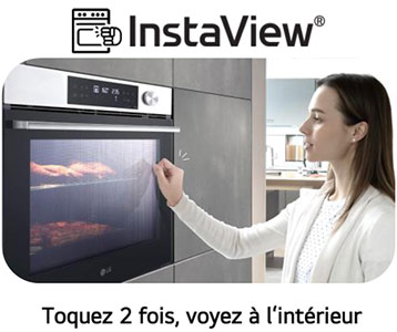 Visuel reprsentant un four LG InstaView