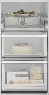 Illustration de la zone Flexi Freeze