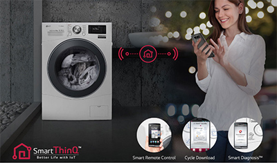 Lave-linges Smart ThinQ
