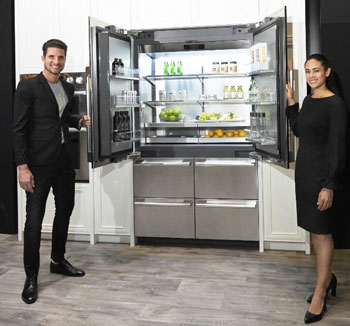 Illustration du  réfrigérateur LG Signature Kitchen - (crédit : LG)