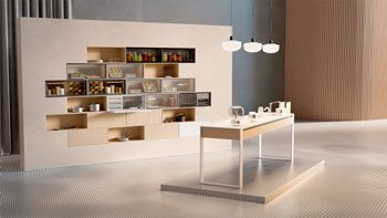 Visuel du concept de cuisine Electrolux GRO - (crédit : Electrolux)