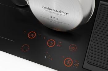 Illustration d'une table de cuisson Asko Celsius Cooking - (crédit : Asko)