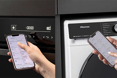 Illustrations d'�quipements �lectrom�nager connect�s ConnectLife - (cr�dit : Hisense)