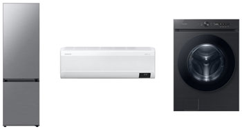 Illustration d'appareils Samsung certifis Product Carbon Footprint - (crdit : Samsung)