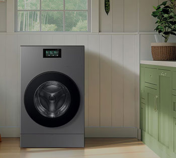 Illustration du lave-linge schant Bespoke AI Laundry Combo - (crdit : Samsung)
