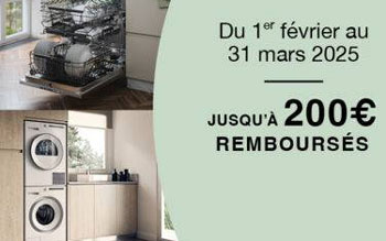 Offre de remboursement lave-linges et lave-vaisselles Asko : jusqu' 200 Euros rembourss