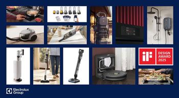 Illustration d'appareils du groupe Electrolux distingus pour leur design - (crdit : Electrolux)