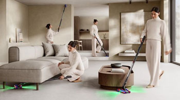 Illustration de l'aspirateur DYSON Pencilvac Fluffycones - (cr�dit : Dyson)