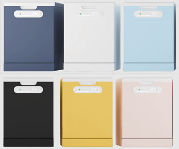 Illustrations du lave-vaisselle Albert - (cr�dit : EverEver)