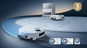 Illustration de l'aspirateur robot DREAME Aqua10 Ultra Roller - (cr�dit : Dreame)